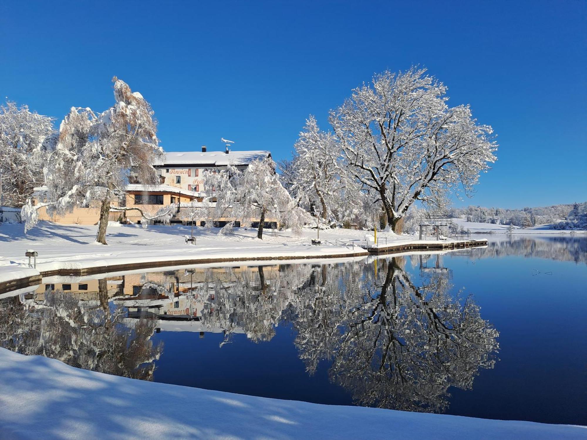 Hotel-Pension Seebad "Seegenuss-Natur-Spa" Sulzberg Exteriér fotografie